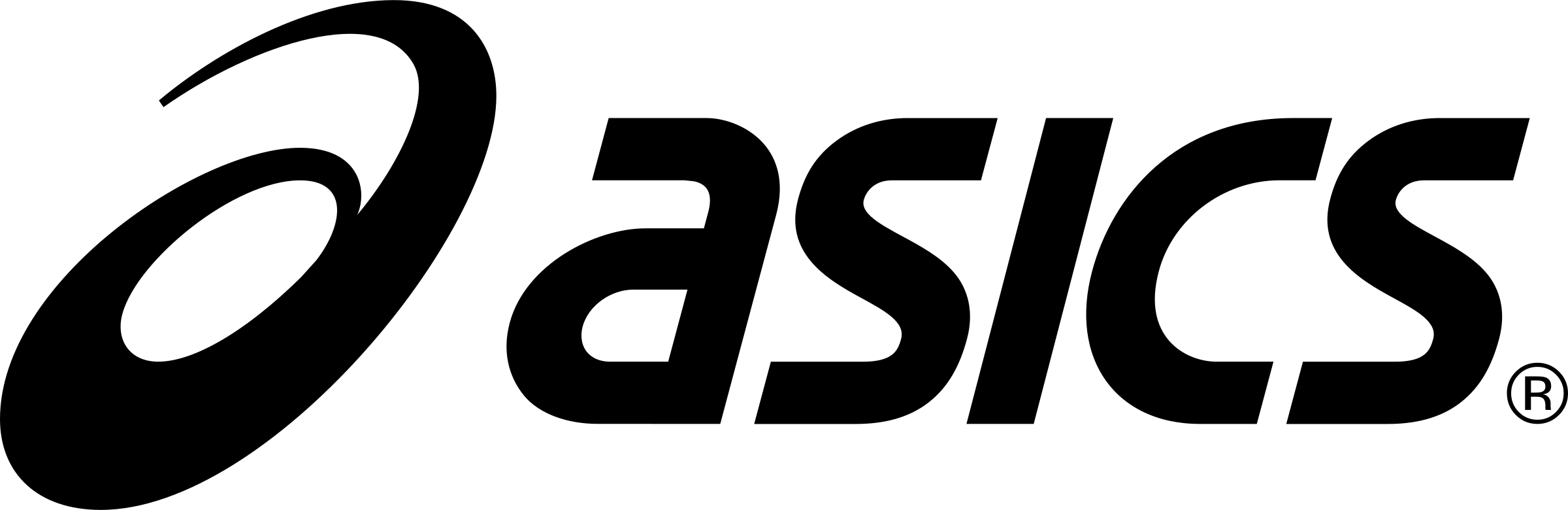 Logotipo da empresa Asics, cliente da Maker