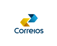 Logotipo da empresa Correios, sistema que a integração da Maker funciona