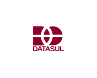 Logotipo da empresa Datasul, sistema que a integração da Maker funciona