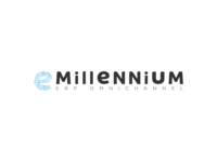 Logotipo da empresa Emillennium, sistema que a integração da Maker funciona
