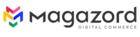 Logotipo da empresa Magazord, sistema que a integração da Maker funciona
