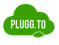 Logotipo da empresa PluggTo, sistema que a integração da Maker funciona