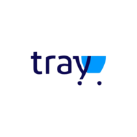 Logotipo da empresa Tray, sistema que a integração da Maker funciona