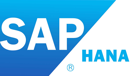 Logotipo da empresa SAP Hana, sistema que a integração da Maker funciona